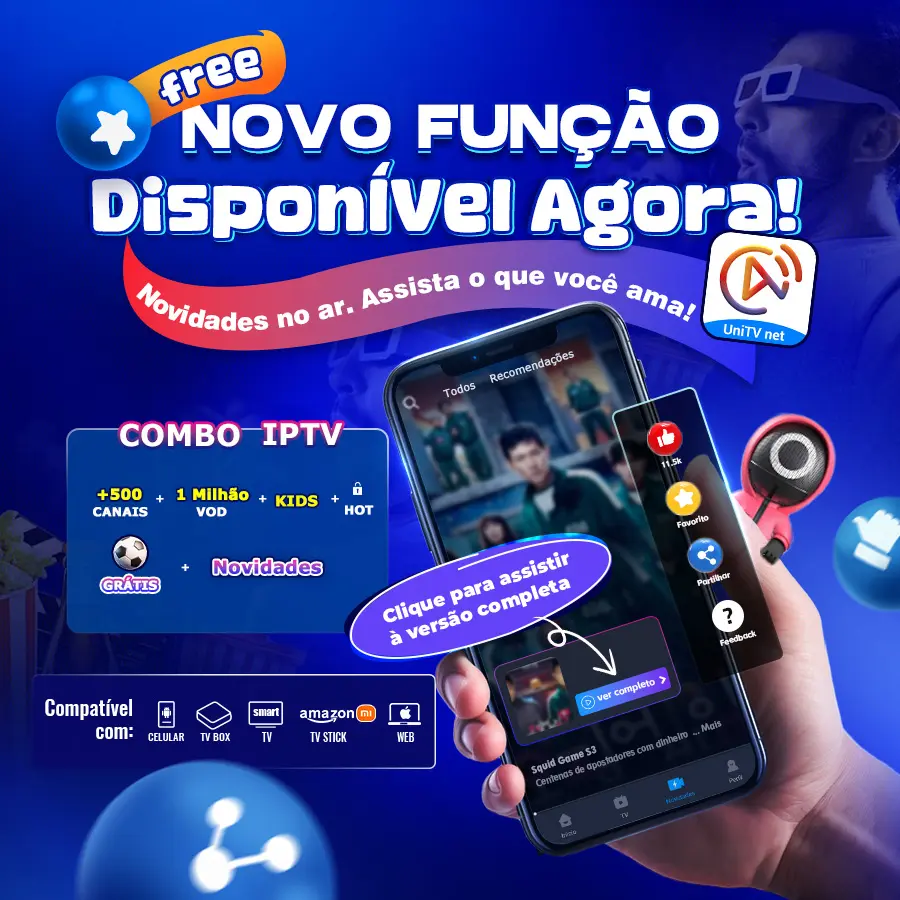 unitv net novo funcao